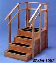 Straight Staircase<BR> Model 1567