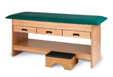 Treatment Table with Pull-Out Foot Stool