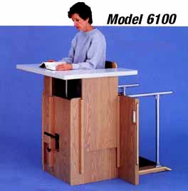 Hydraulic Stand-In Table Model 6100