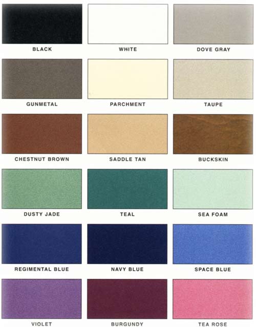 Brandt Custom Upholstery colors