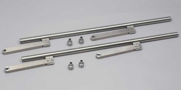Fold down guardrails,pair for MD250-2